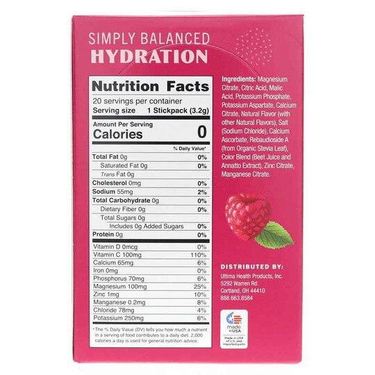 Ultima Replenisher Electrolyte Drink Mix Packets, ULTR